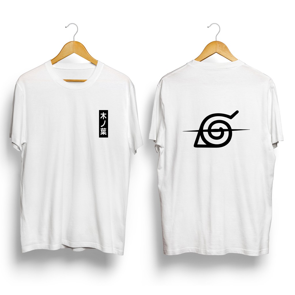 Kaos ANIME NARUTO KONOHA ITACHI SASUKE SCRATCH / KAOS LOGO KONOHA CORET KAOS DISTRO KONOHAGAKURE