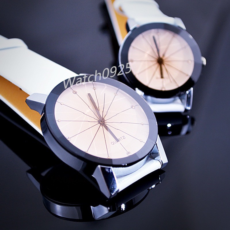 JAM TANGAN COUPLE POLOS QUARTZ KULIT IMPORT GROSIR MURAH PREMIUM PRIA / WANITA JAM TANGAN MURAH C21