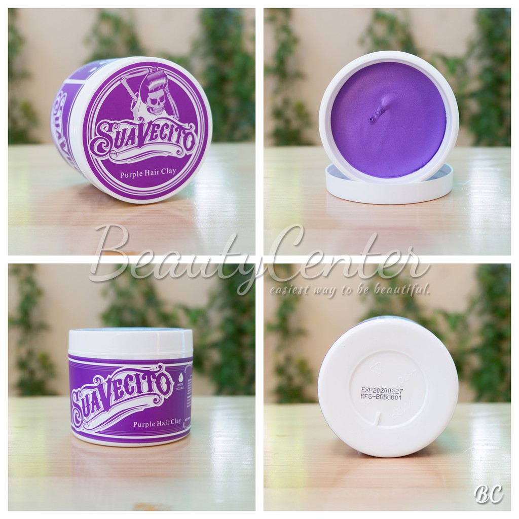 

Pomade Suavecito Color / Wax Clay Pomade Color - PURPLE