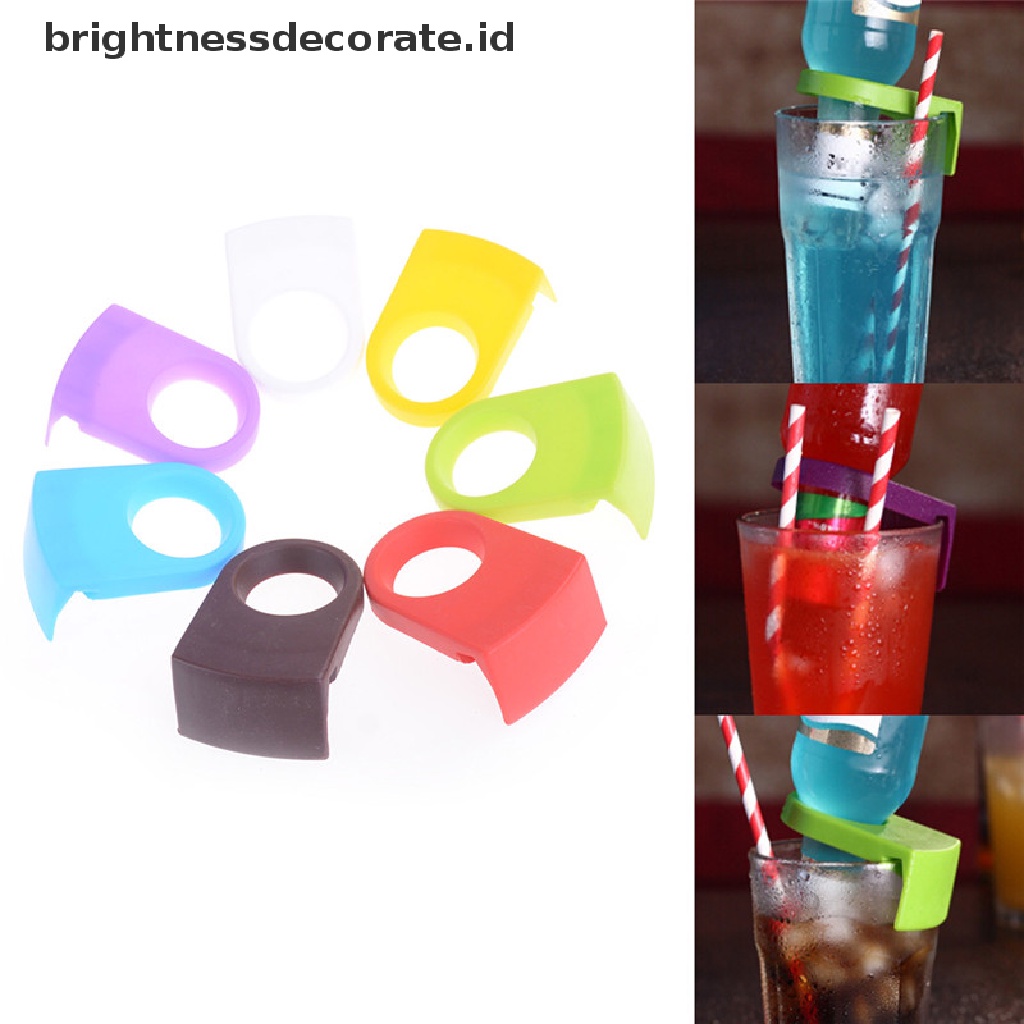 2pcs Klip Holder Botol Bir / Cocktail Untuk Bar