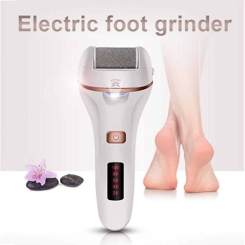 Penghalus Kaki Elektrik Untuk Menghilangkan Kulit Mati Dan Kapalan Callus Remover Pedicure Menicure Grinder Mesin Penghalus Tumit Kaki Roller