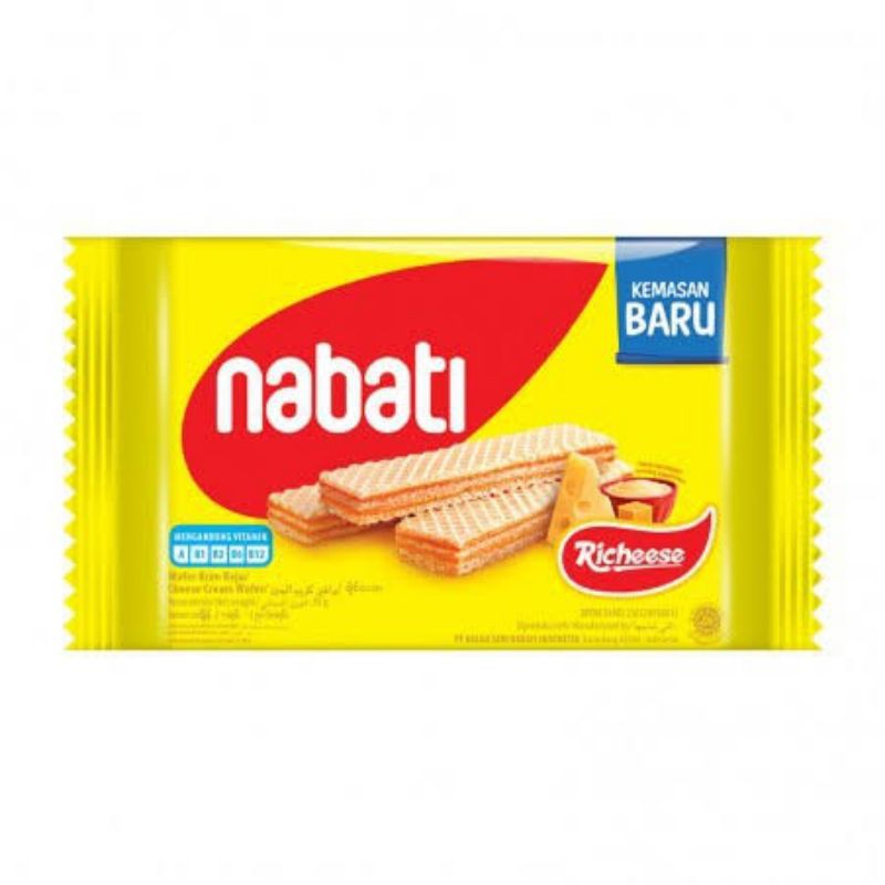 Jual Richeese Nabati Wafer Keju Gr Shopee Indonesia