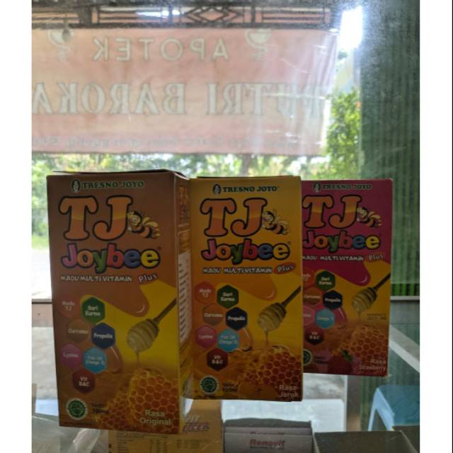 

TJ JOYBEE MADU MULTIVITAMIN ORIGINAL / JERUK / STRAWBERRY 100ML