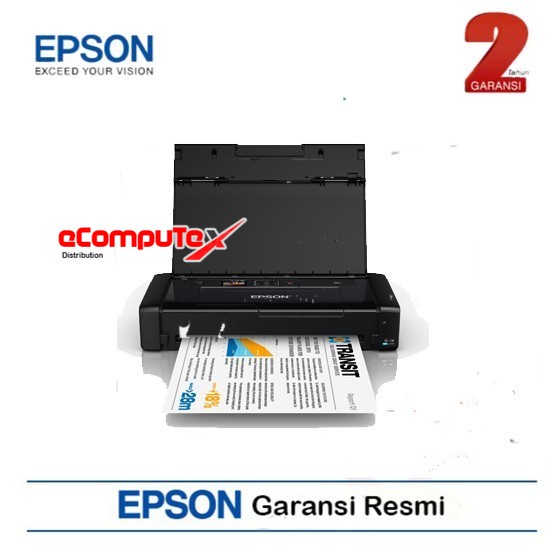 PRINTER EPSON WORK FORCE 100 WF 100 / PRINT EPSON WF100 WF-100 WIRELESS MOBILE PRINTER PORTABLE GARANSI RESMI