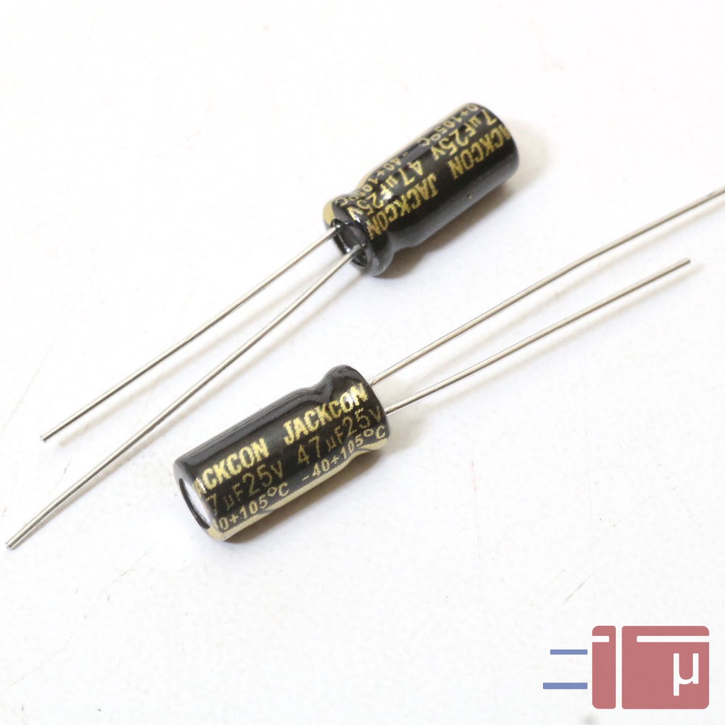 x10 Elco 47uf 25V Jackcon Original Taiwan