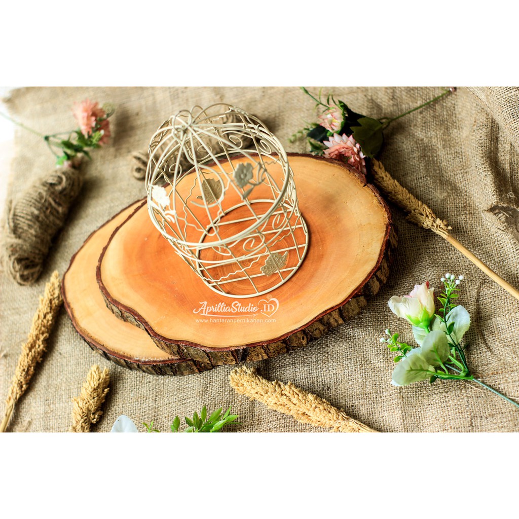 Potongan Kayu | Talenan Kayu | Slice Wood Diameter 20-22 cm Bahan Kerajinan Untuk Dekorasi Craft Bebas Jamur Dan Kutu