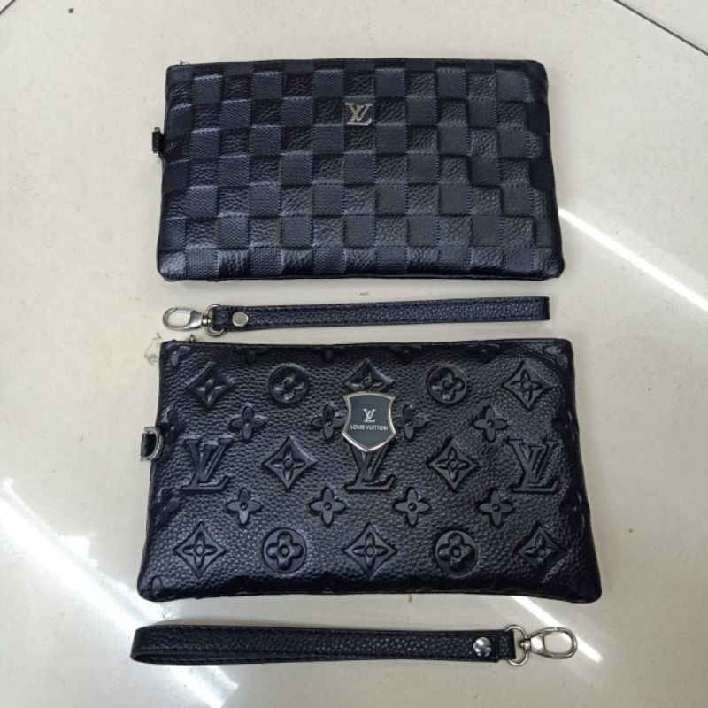 Dompet Handphone (HP) LV Kulit Asli Import