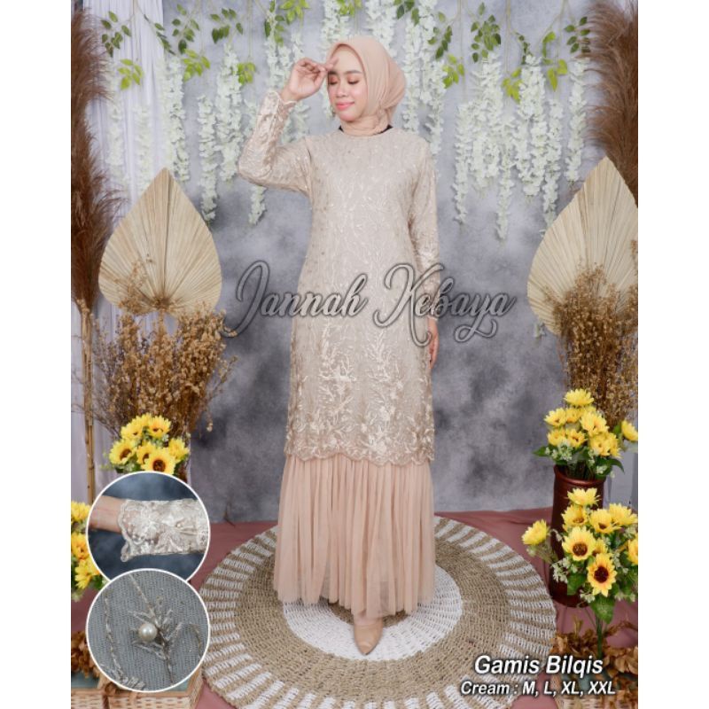 Gamis pesta/ Gamis premium tutu terbaru