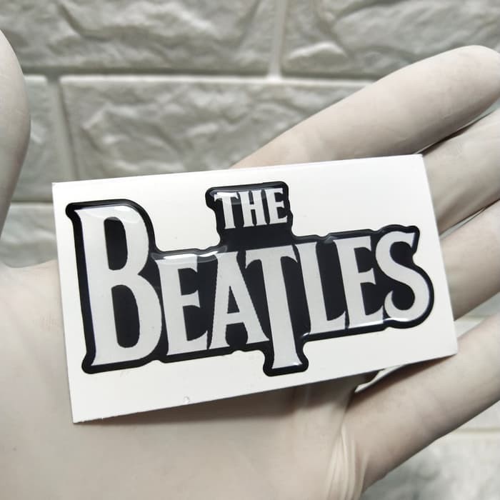 

stiker the beatles timbul