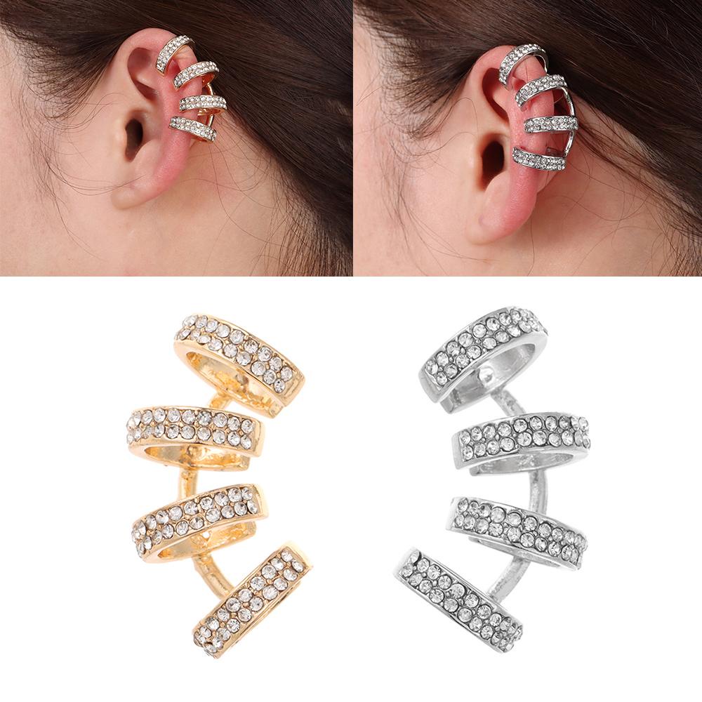 Lily Manset Telinga Aksesoris Fashion Perhiasan Alloy Geometris Telinga Klip