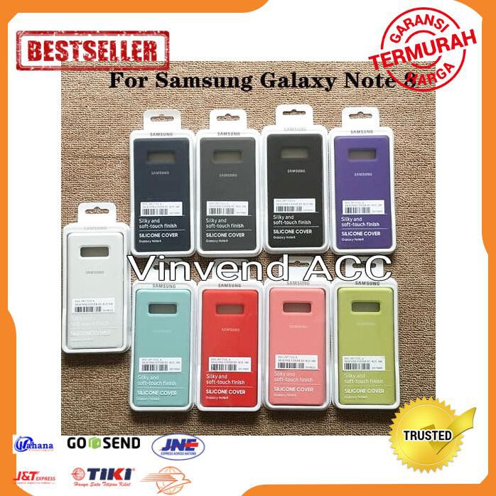 SOFT CASE COVER SAMSUNG NOTE 8 NOTE8 ORIGINAL SILIKON SOFTCASE