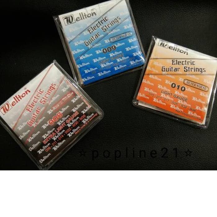 senar gitar listrik WELLTON / electric guitar strings WELLTON