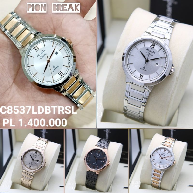 JAM TANGAN WANITA ALEXANDRE CHRISTIE AC 8537 | AC8537 LADIES SAPPHIRE GLASSES ORIGINAL