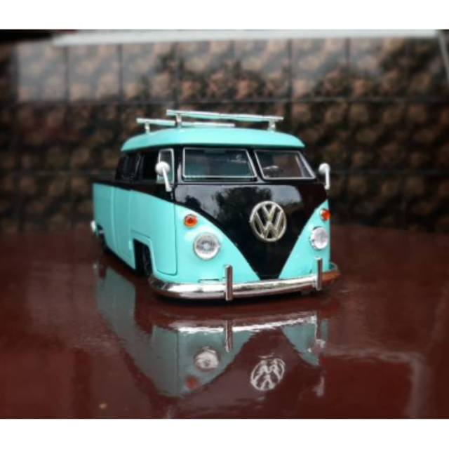 Diecast / Miniatur Mobil Jada VW / Volkswagen Bus Pickup Skala 24 JadaToys