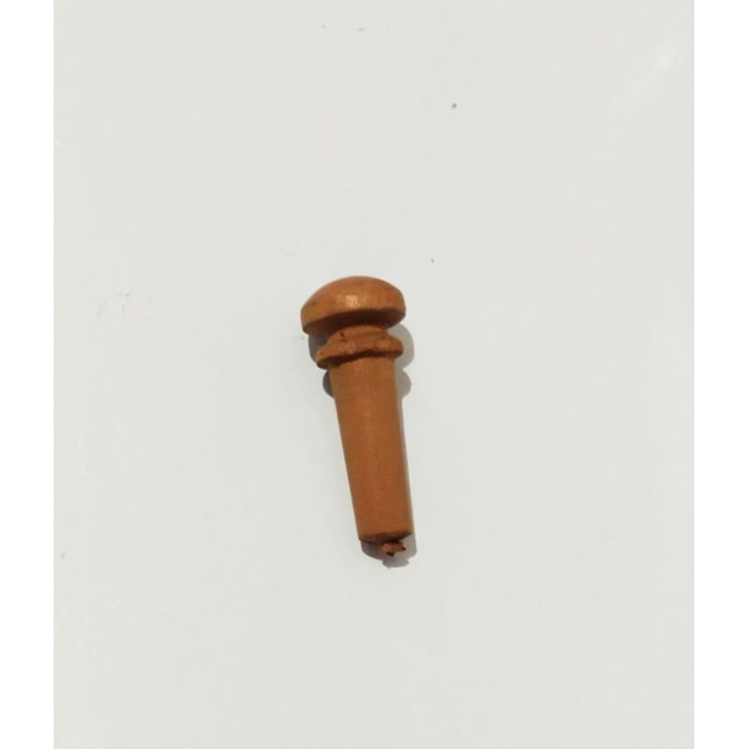 Endpin biola end pin biola warna coklat bahan kayu Jujube