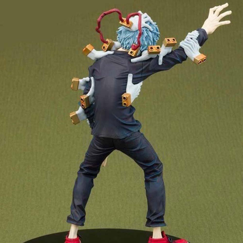 Lanfy Action Figurine Model Koleksi PVC Dekorasi Desktop Shigaraki Tomura Figure Age of Heroes Model Anime Mainan Angka