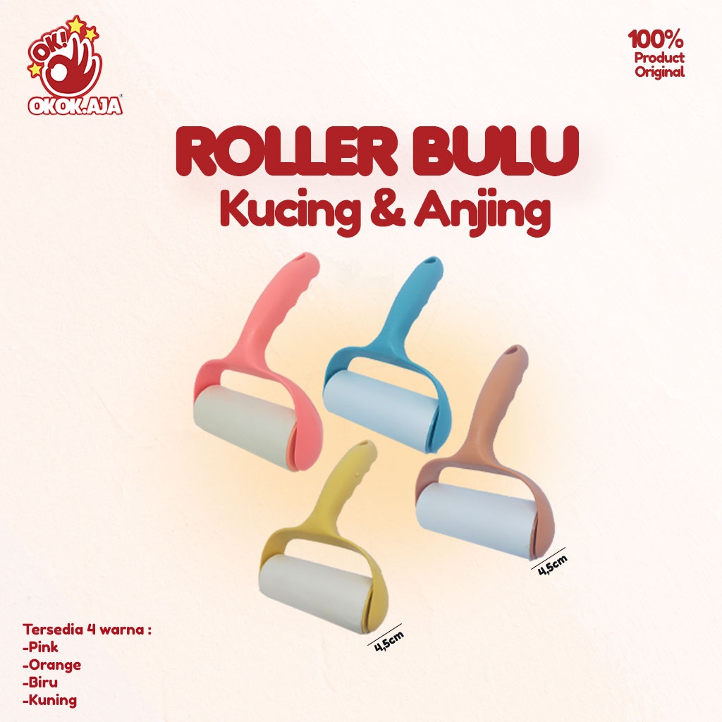 Pembersih bulu kucing anjing / roller bulu / Sticky roll