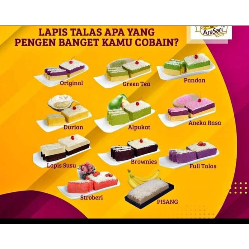 

Lapis talas bogor arasari