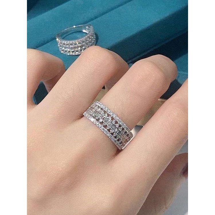 Cincin Batu Cubic Zirconia Untuk Pengantin Wanita