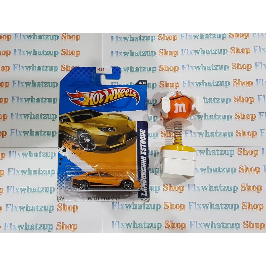 Hot Wheels Lamborghini Estoque (HW ALL STARS 12) - YELLOW