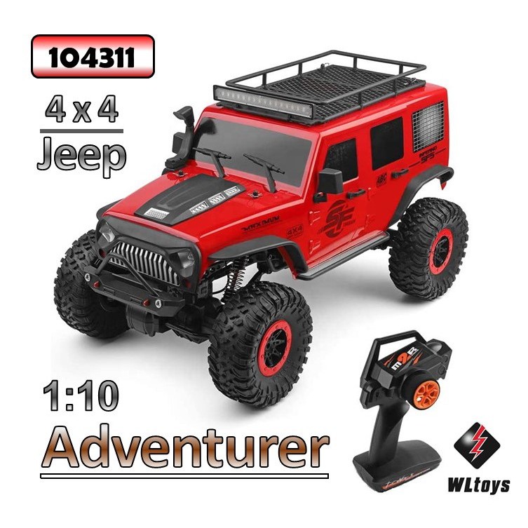 Jual WLToys 104311 4WD RTR JEEP 