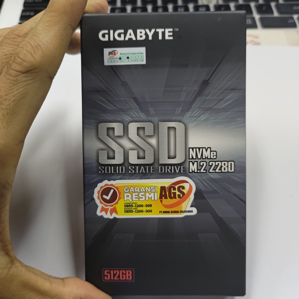 SSD NVME GIGABYTE M.2 2280 512GB PCIE