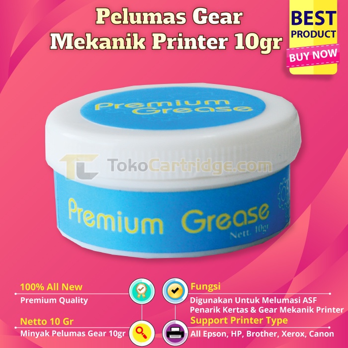 Jual Pelumas Gear Mekanik Printer 10gr Premium Quality, Grease Gear For