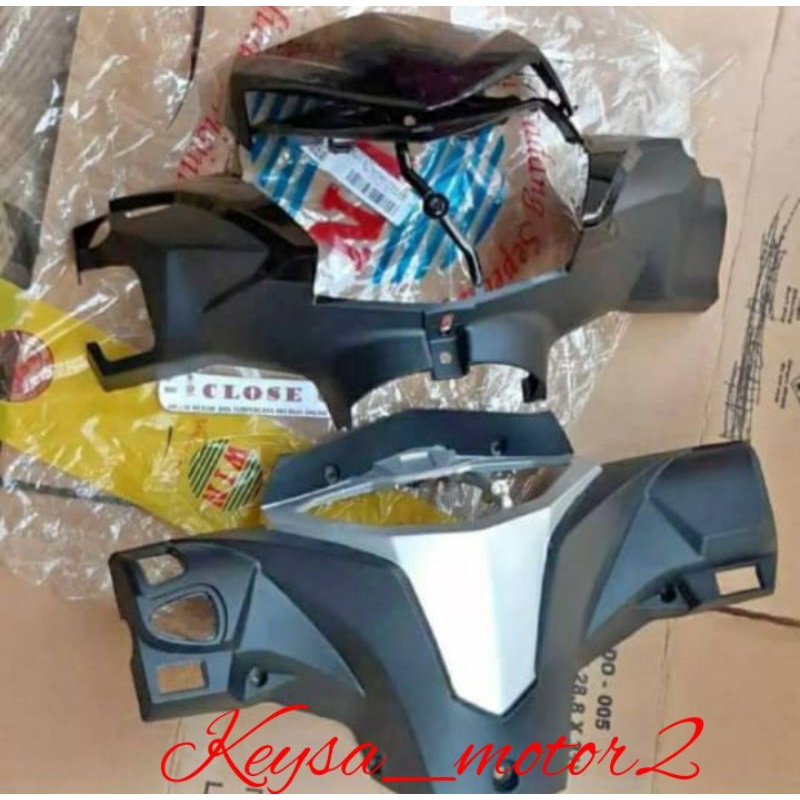 batok set depan belakang supra x 125 fi 2014