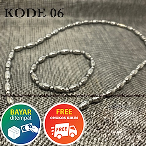 [Bayar di Tempat] KALUNG KESEHATAN GRATIS GELANG MAGNET KESEHATAN