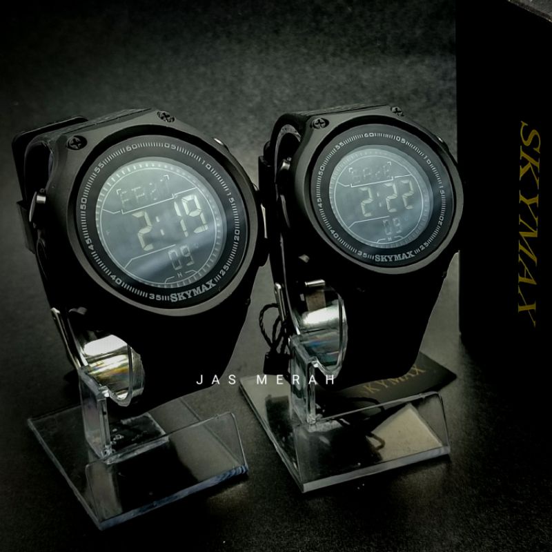 JAM TANGAN COUPLE SKYMAX ORIGINAL WATERPROOF 30 M [GARANSI] INCLUDE BONUS