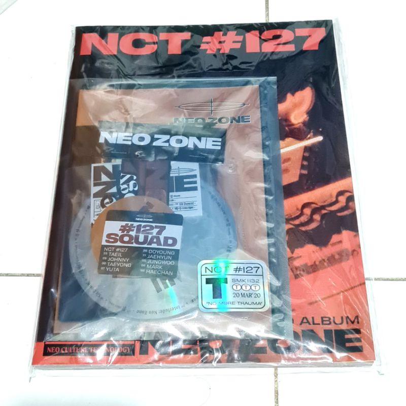 (READY SEALED) NCT 127 Album - Neo Zone T Ver. [ NCT127 NEOZONE]