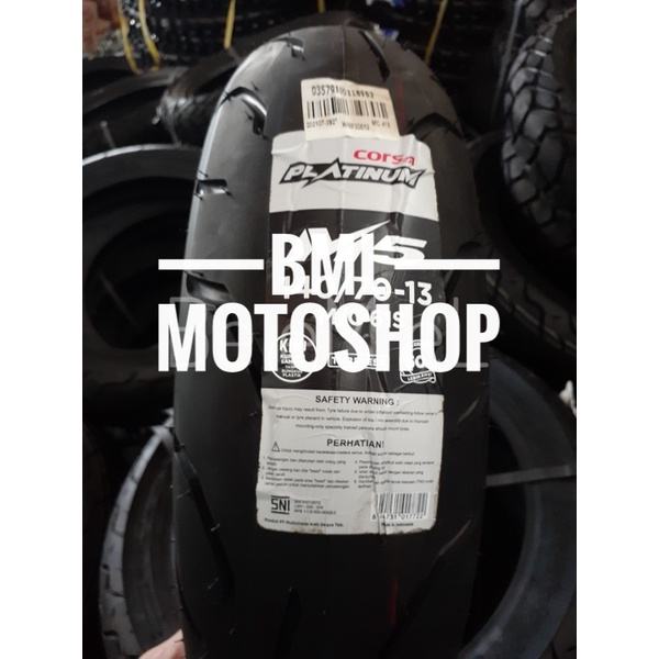 Ban Motor NMAX Corsa Tubeless 140/70-13 Platinum M5 Free Pentil Ban Luar Motor NMAX Ring 13 Ban Corsa NMAX Soft Compound