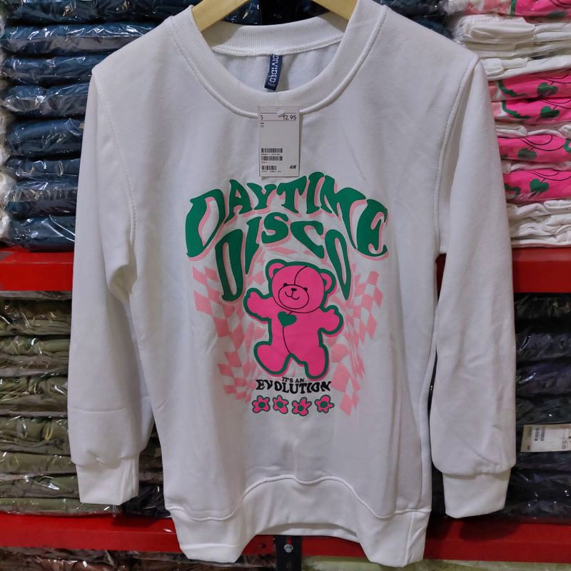 Crewneck HM sweater H&amp;M sweater hnm Sweatshirt hnm Crewneck HM DAYTIME DISCO H&amp;M