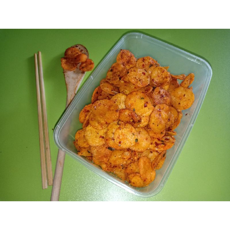 

keripiksingkongpedas