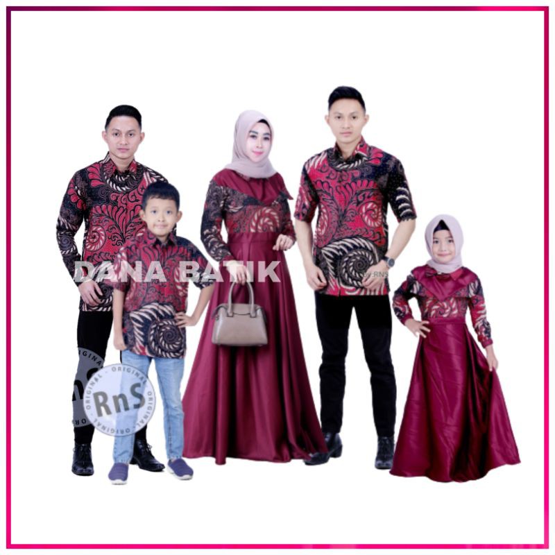 COUPLE BATIK KELUARGA GAMIS LONCENG MODEL JAZZ GAMIS JAZZY COUPLE GAMIS KELUARGA GAMIS BATIK ANAK