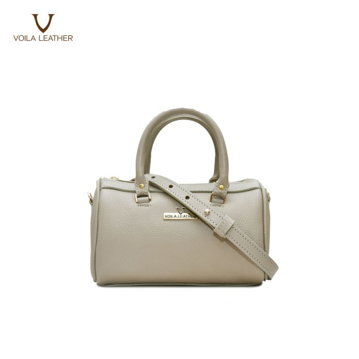 Tas Selempang Handbag Speedy Mini Kulit Asli Voila Eve Nude
