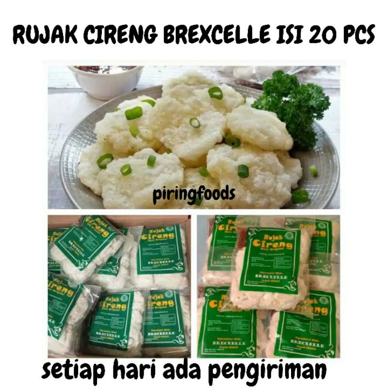 

Cireng Rujak brexcelle isi 23 pcs SUPER FAVORITE ENAK