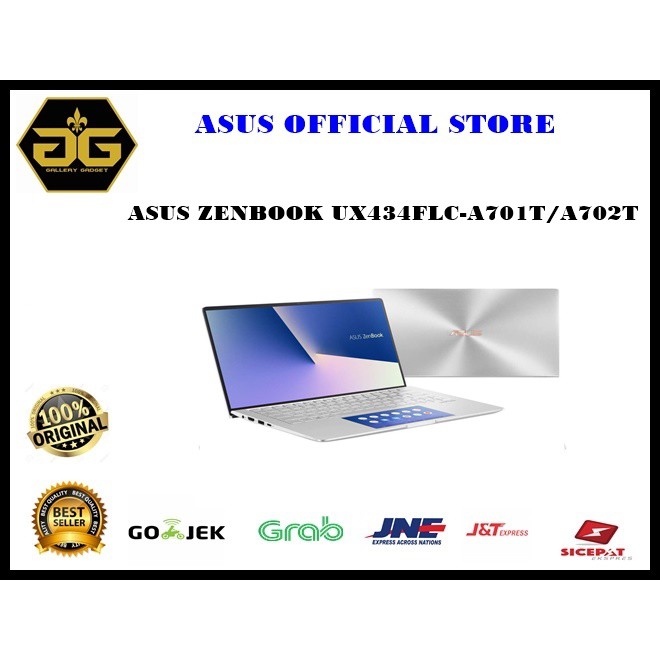 ASUS ZENBOOK UX434FLC-A701T/A702T I7-10510U 16GB 1TB SSD