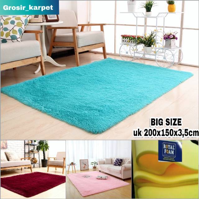 Karpet bulu busa uk 200x150x3 5cm Shopee Indonesia Karpet bulu busa uk 200x150x3 5cm Shopee Indonesia