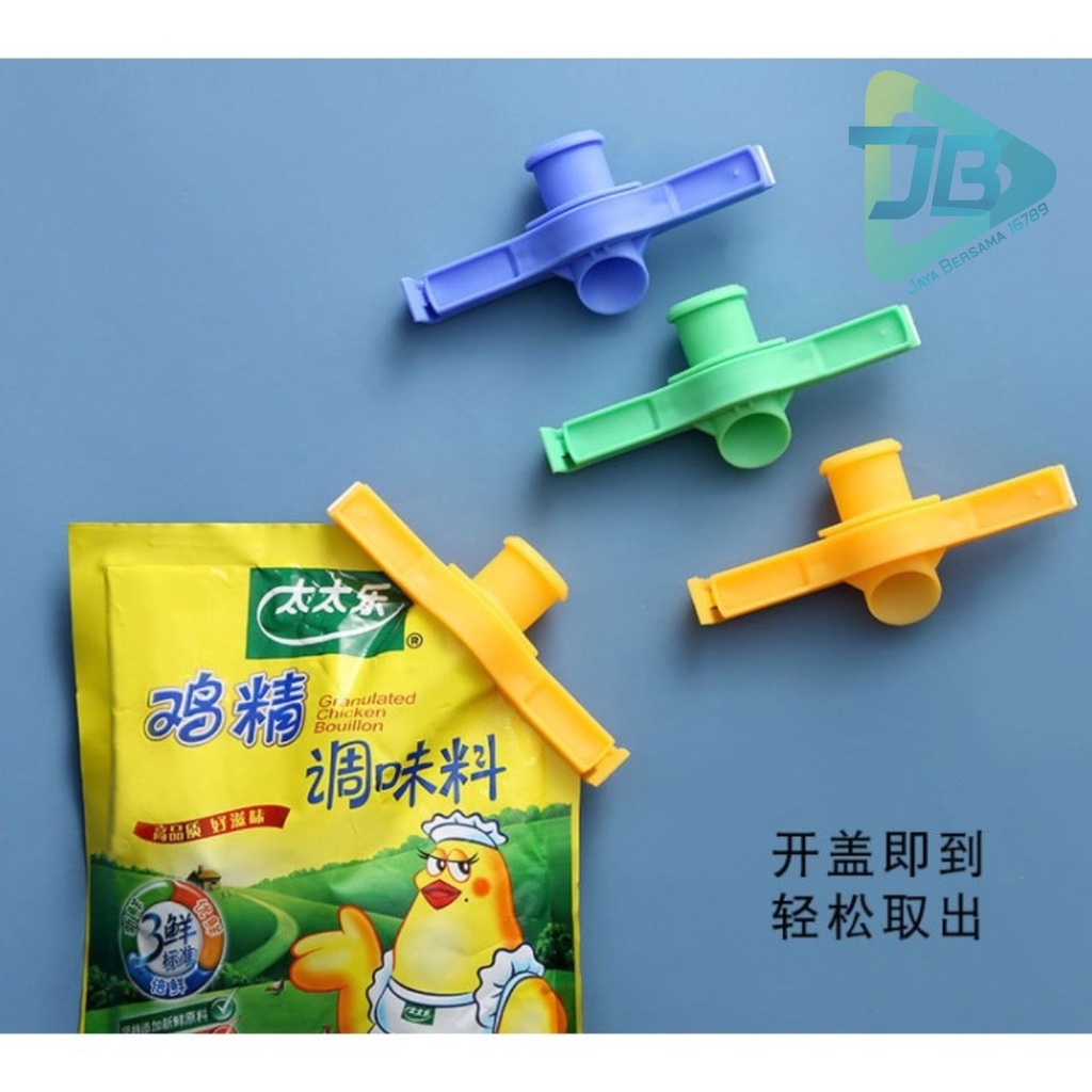 RT42 KLIP SEGEL MAKANAN BUMBU DAPUR PENJEPIT KEMASAN SACHET TUANG SEALING CLIP FOOD SEALER JB5309