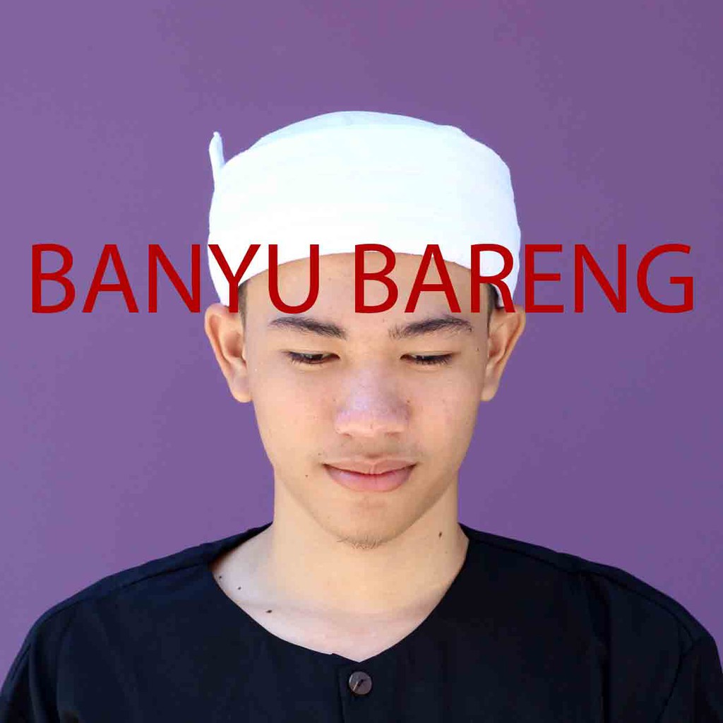 Blangkon Sunda Premium "Candra Sumirat" Hitam - Iket Kepala Sunda - Blangkon