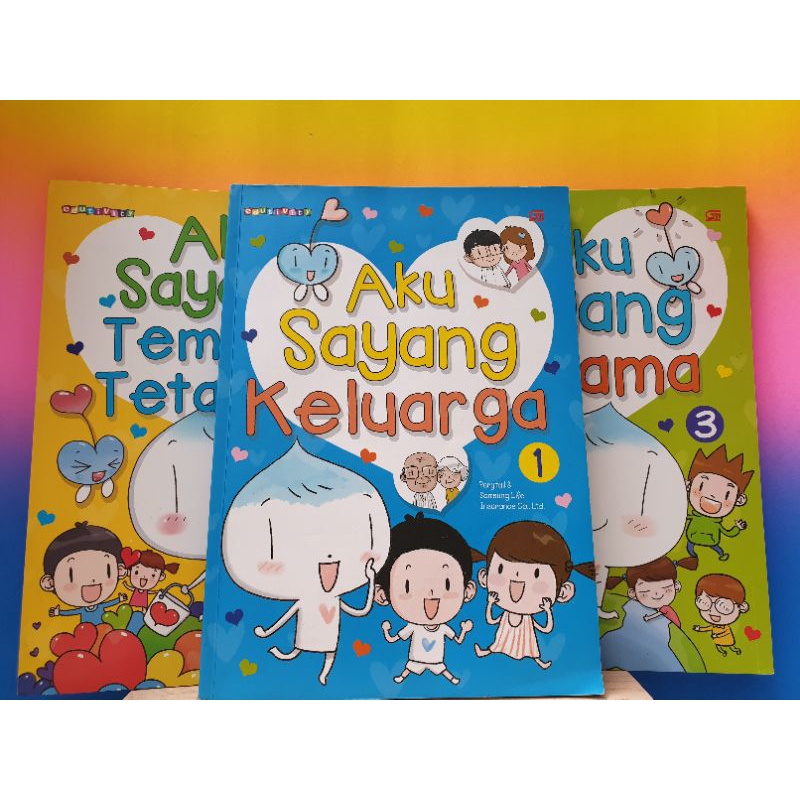 Komik terjemahan Korea: Aku Sayang Keluarga, Aku Sayang Tetangga, Aku Sayang Sesama (original) (new)