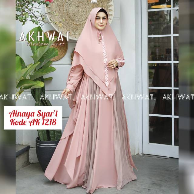Gamis ceruty terbaru by akhwat syari