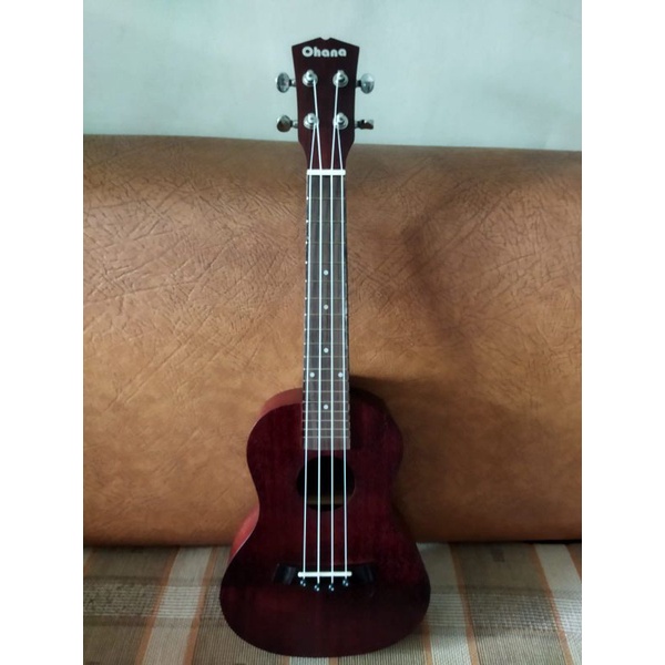 [PROMO PAKET] ukulele 23 " type concert merk Ohana+softcase+capo+senar