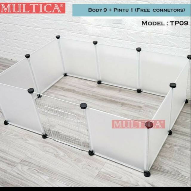 multica kandang pagar anjing/ kucing/kelinci