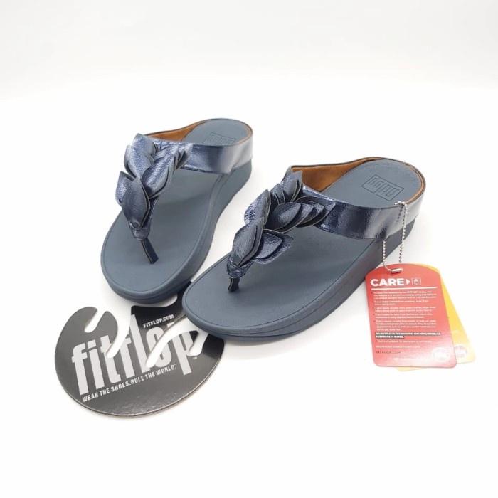 Sandal Jepit Fitflop Fino Leaf Sandal Jepit Sandal Wanita