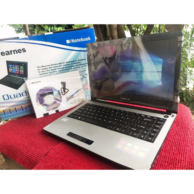 Leptop Wearnes Quadra Cnt-1425 Core i5 gen4 New Original Baru