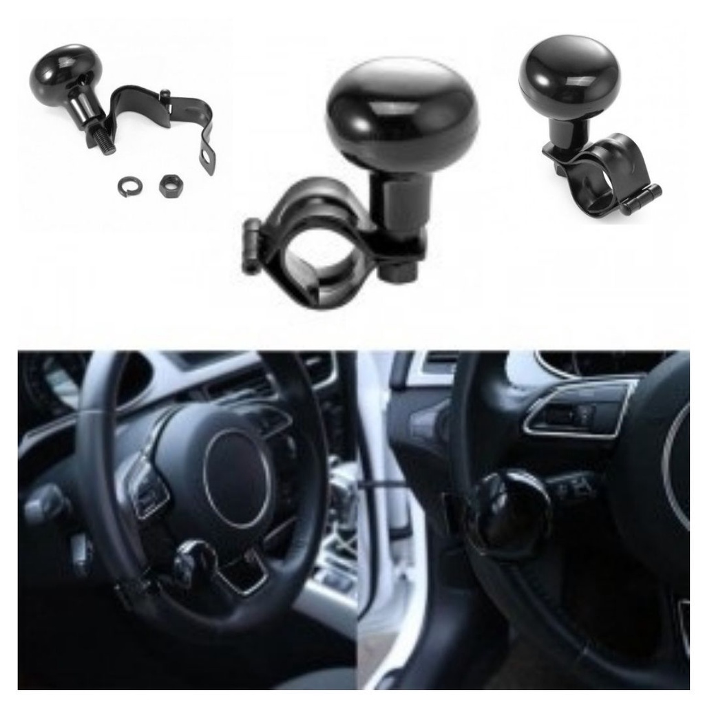 Knob Pegangan Booster Stir Mobil Universal Steering Wheel Power Ball Control 111