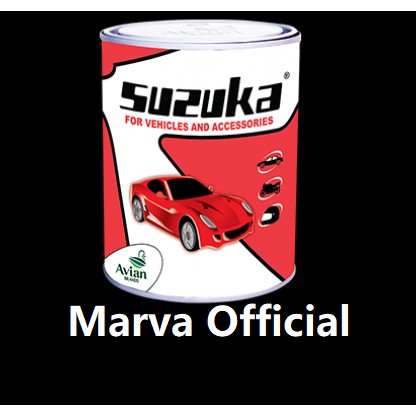 Cat Suzuka kaleng S222 S 222 SS2033 SS 2033 Clear clir klir Bening Vernis Sparkle Vivid Purple Ungu 