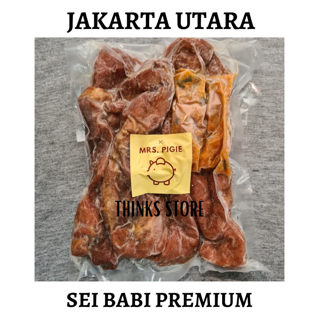 

Ay00! Sei Babi Asap Khas Kupang - Babi Sei - Babi Asap -Makanan Frozen